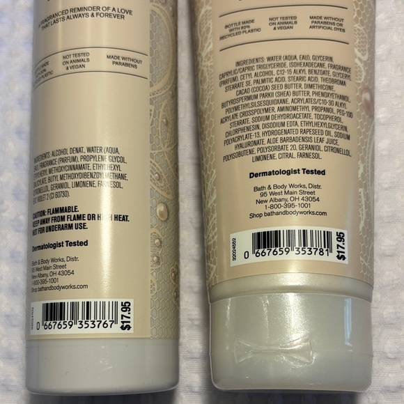 NEW Set! Bath & Body Works Always & Forever Fragrance Mist Ultimate Body Cream - Picture 4 of 8